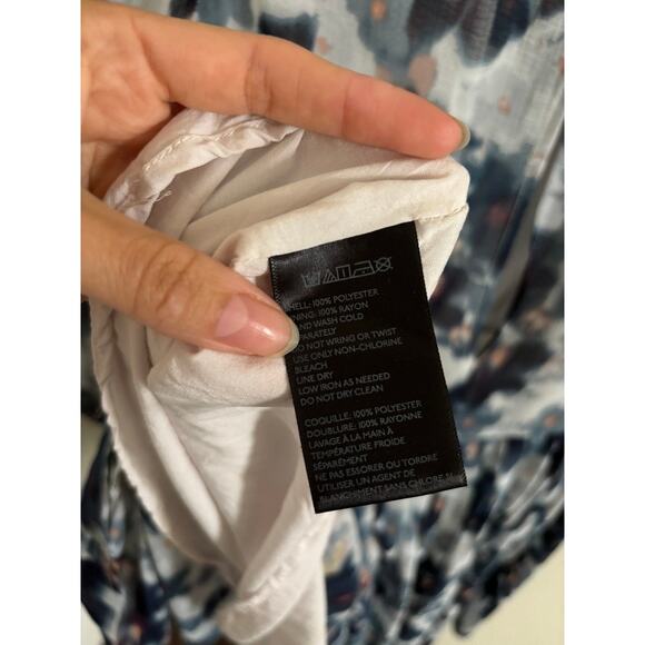 Urban Outfitters Dress Women's 0 Kimchi Blue Floral Mini Sheer Back Cut Out - Picture 9 of 10